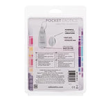 California Exotic Novelties Pocket Exotics Vibrating Silver Egg, Silver