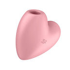 Satisfyer 'Cutie Heart', 8 cm, Pressure Waves and Vibration, Playful Design, Colour: Pink