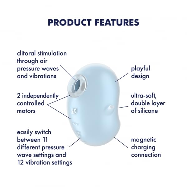 Satisfyer Cutie Ghost-Blue
