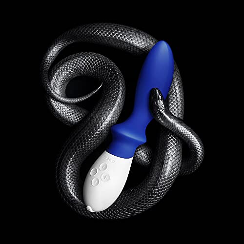 Lelo Loki Prostate Massager For Men, Obsidian Black, 6 Powerful Settings, Adult Male Self Pleasure Toy