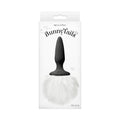 Bunny Tails Mini Anal Plug Silicone Non Vibrating - White Fur