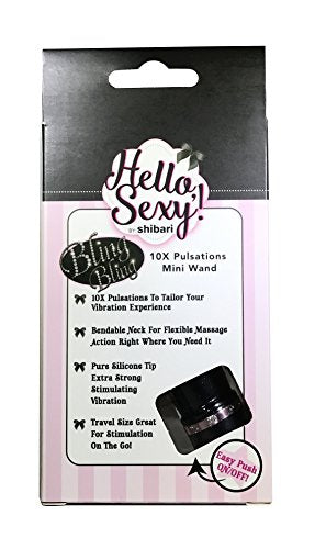 Shibari Sexy! Bling Bling Mini Wand Black