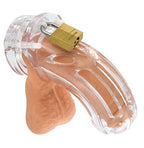 The Curve Kit 3.75In Clear Cock Cage