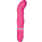 Nasstoys Perfection G-Spot 10 Function Silicone Waterproof Vibrator, Pink, 6 Inch