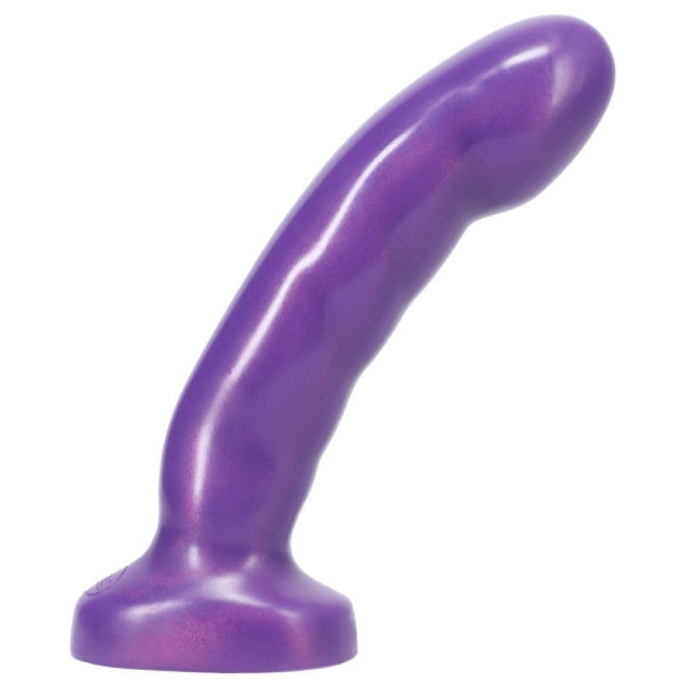 Tantus Sex/Adult Toys Acute Dildo - 100% Utra-Premium Flexible Silicone Harness Compatible, Realistic, G-Spot & P-Spot Stimulation For Anal, Vaginal, Men, Women, Lgbtq - Glossy, Amethyst