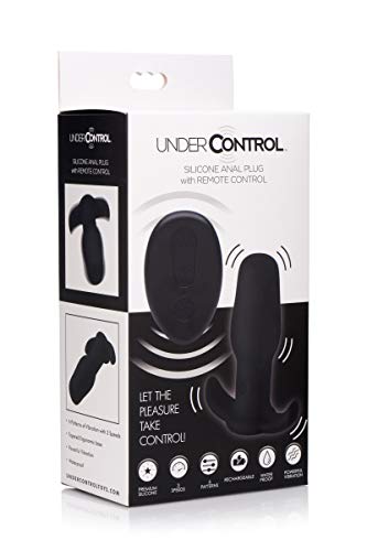 Under Control Silicone Anal Plug, 1 Count