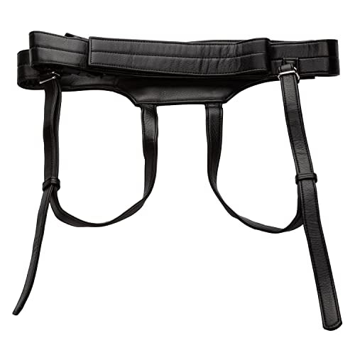 Calexotics Her Royal Harness The Empress - Premium Adjustable Bdsm Probe Strap O Plus Size Harness - Sex Toys For Couples And Women - Black