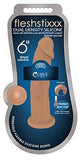 Fleshstixxx 6In Silicone Dildo Latte