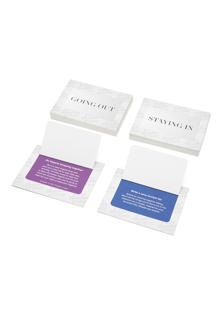 50 Shades of Grey: Fifty Shades Play Nice Date Night Card Game