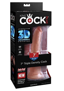 King Cock Plus 7In Triple Density Cock T