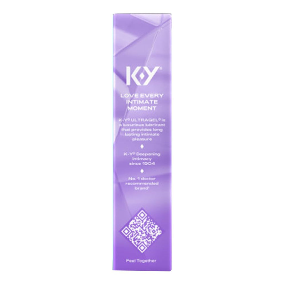 K-Y UltraGel Premium Water Based Lube- Personal Lubricant Safe To Use With Latex Condoms, Devices, Sex Toys and Vibrators, 1.5 o