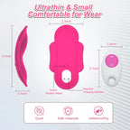 Wearable Panty APP Remote Control Vibrators Adult Sex Toys for Women or Couples, Clitoral Mini Egg Bullet Butterfly Vibrator Ros