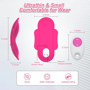 Wearable Panty APP Remote Control Vibrators Adult Sex Toys for Women or Couples, Clitoral Mini Egg Bullet Butterfly Vibrator Ros