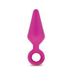 Luxe Candy Rimmer Butt Plug, Fuchsia, Large