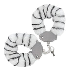 Kink Collection Furry Handcuff Zebra
