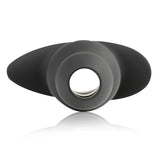 Douches Enema Anal Plug, Silicone Hollow Peep Vaginal Anal Dilator with Narrow Flared Base for Comfortable Wearing, Anchor Butt