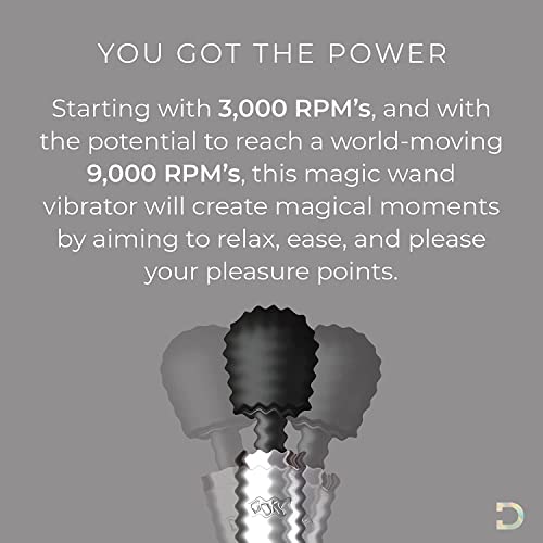 SB Doxy Die Cast Powerful Wand Silver