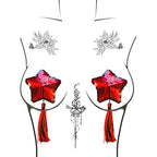 Neva Nude Pasty Reuseable Burlesque Star