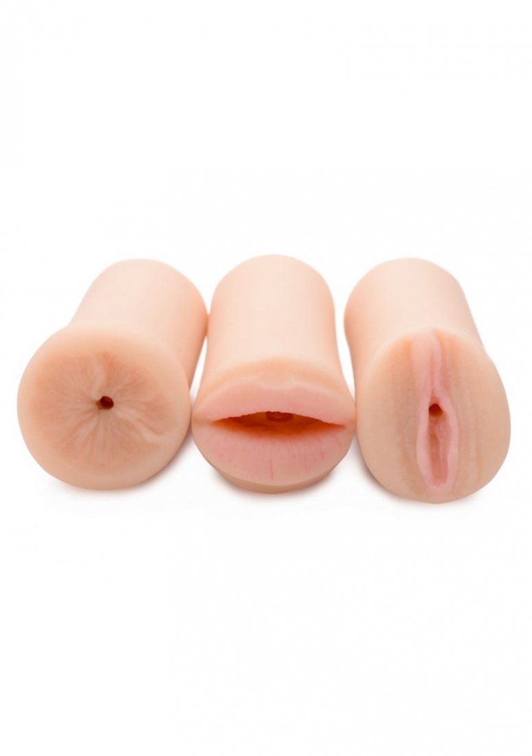 Jesse Jane Three Way Pussy Ass And Mouth Stroker Set