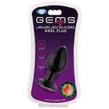 Cloud 9 Novelties Cloud 9 Novelties Gems Silicone Anal Plug, Medium