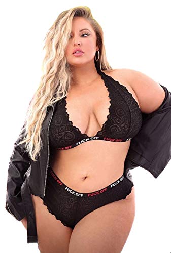 Vibe Fuck Off Halterbralette &Pantyqueen