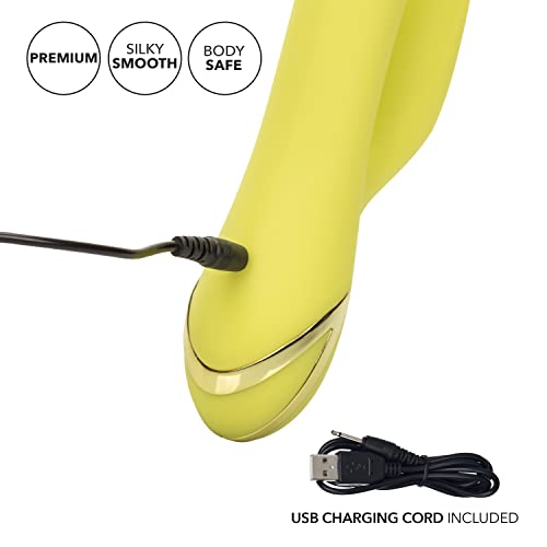Calexotics California Dreaming Venice Vixen - Silicone Rabbit Vibrator - Waterproof Clitoral Sex Toys For Couples - 10 Vibration