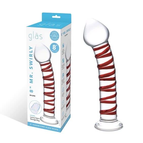 Mr. Swirly Dildo 8In