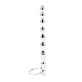 Urethral Sounds Plug for Men, Eastern Delights 5.12 Inches Stainless Sex Toy Urethral Sounding Rod, Large