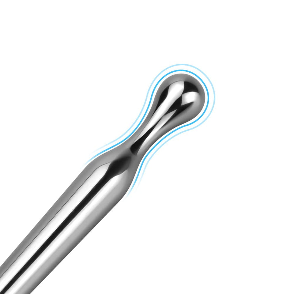 Stainless Steel Urinary Plug Sex Toys Smooth Solid Urethral Sounding Plug Penis Stretcher Toy Stimulate Urethral Dilator Urethra