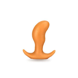 Super Soft Anal Plug, Sex Factory Flexible Liquid Silicone Butt Plug Prostate Massage G-spot Dildo Anal Trainer Kit (S)