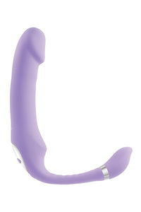 Gender X - Orgasmic Orchid Bendable 2-Ended C-Shaped Vibrator - Purple