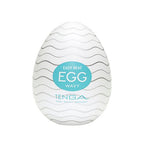 Tenga Egg-001 Wavy Easy Beat Egg Portable Male Masturbator