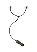 Doc Johnson Kink  Swell  Auto Vibrating Nipple Sucker Cups  Blackclear