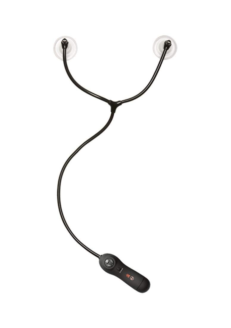 Doc Johnson Kink  Swell  Auto Vibrating Nipple Sucker Cups  Blackclear