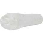 Topco Cyberskin Release Tight Ass Stroker, Clear Vibrating