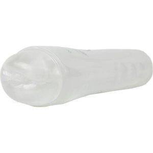 Cyberskin Release Deep Pussy Stroker Clear Vibrating