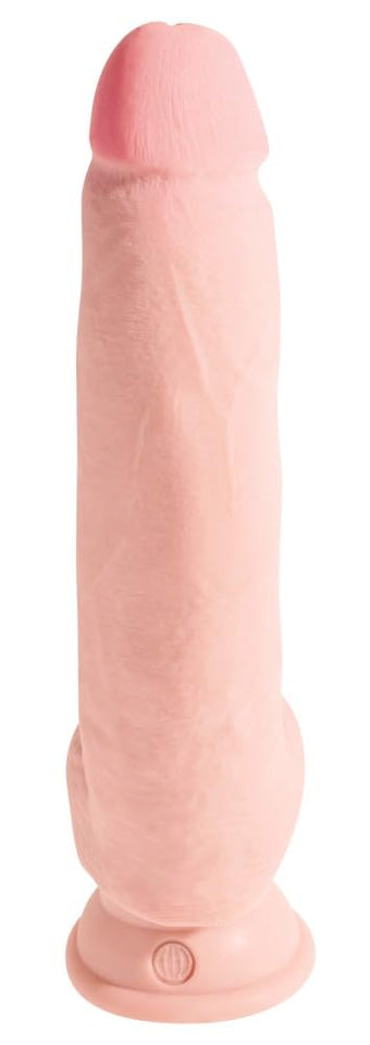 King Cock Plus Triple Density 10 Inch Cock With Balls - Flesh