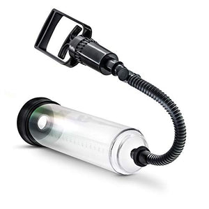 Blush Performance Vx4 - All Natural Male Enhancing Penis Enlargement And Vibrating Masturbation Pump - 2 Ultra Soft Pump Sleeves, Cock Ring For Max Pleasure - 8.5&quot; High Impact Polycarbonate Cylinder