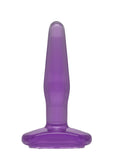 Crystal Jellies Butt Plug Purple Small