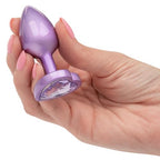Jewel Small Amethyst Heart Plug