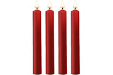 (D) TEASING WAX CANDLES LARGE RED PARAFFIN