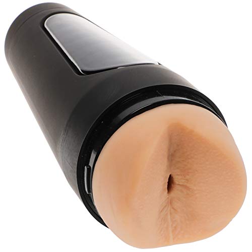 Doc Johnson Man Squeeze - Chad White - Ultraskyn Stroker - Squeeze Plate For Precise Pressure - Twist End Cap To Control Suction - Discreet Premium Stroker - Male Masturbator, Ass, Vanilla