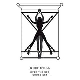 Fifty Shades Keep Still Over The Bed Cross Restraint Silver