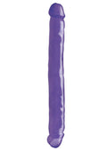 Pipedream Basix 12-Inch Double Dong, Purple