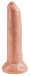 King Cock 9In Uncut Flesh