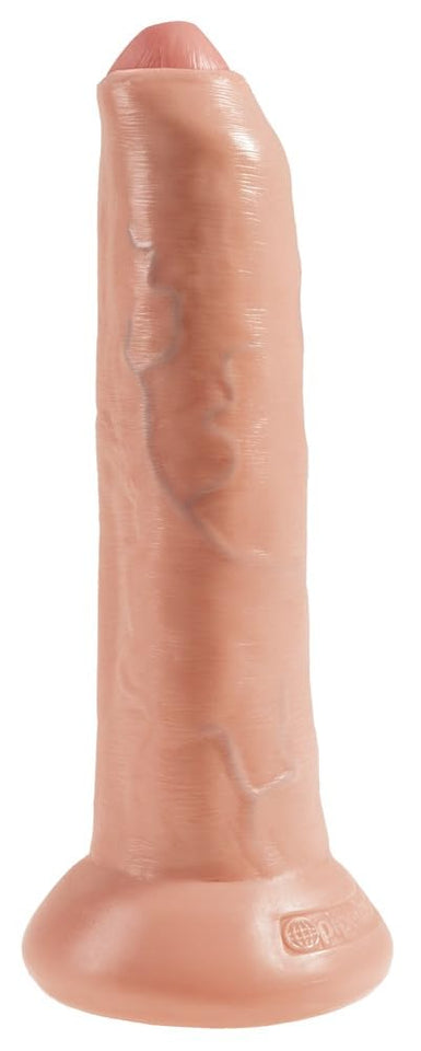 King Cock 9In Uncut Flesh