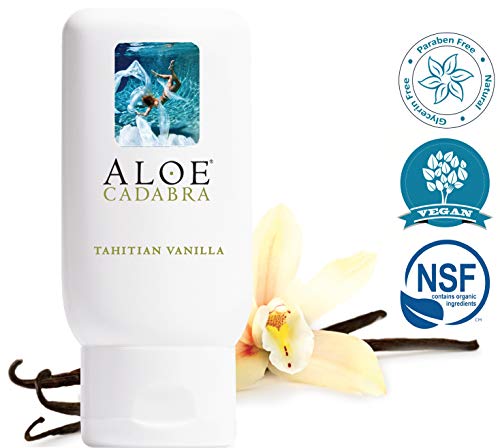 Aloe Cadabra Organic Lube Tahitian Vanilla 2.5Oz