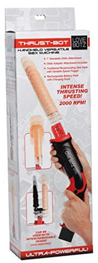 Lovebotz Thrust-Bot Handheld Multi-Speed Sex Machine, Red And Black (Af448)