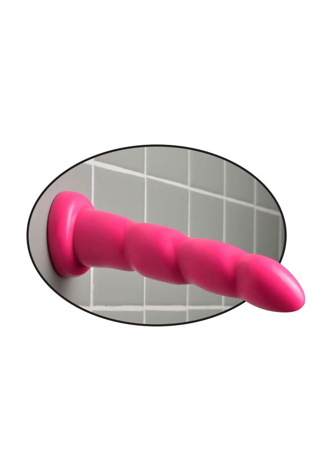 Dillio 6 Twister Pink Dong &quot;