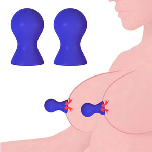 1 Pair Nipple Sucker Sex Toys Silicone Nipple Stimulator Women Man Couples Nipple Play SM Sexual Game High Powerful Suction Univ